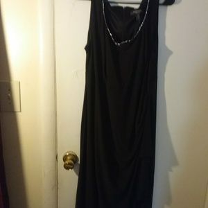 Black evening gown